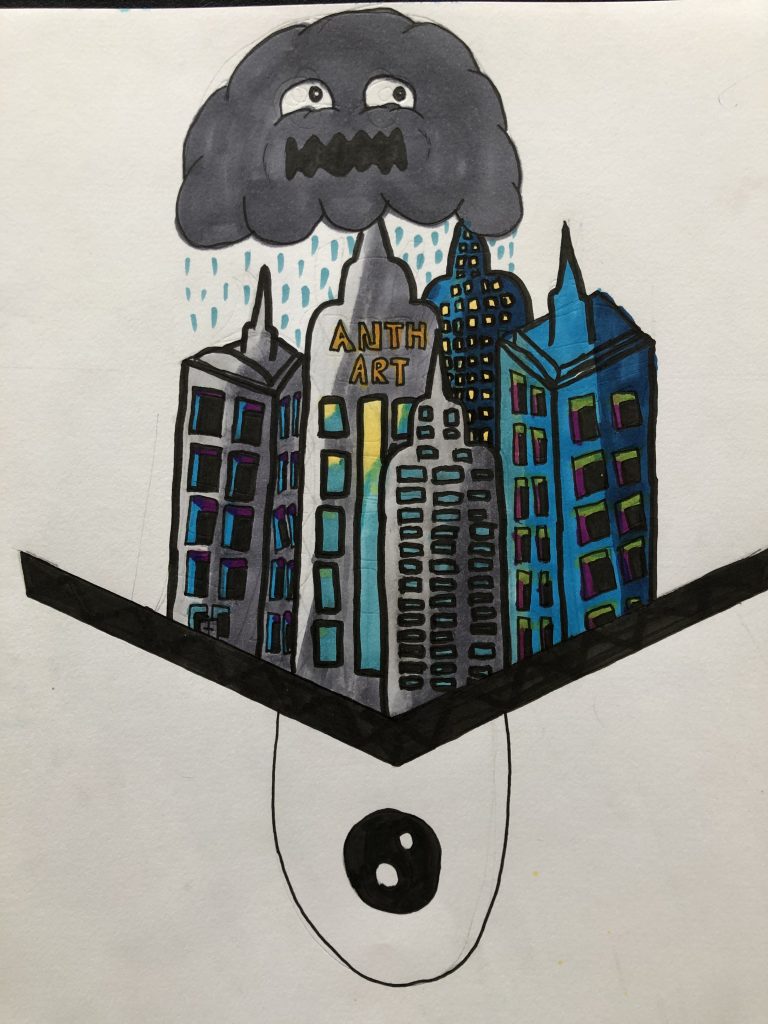 Rain Over Monster City